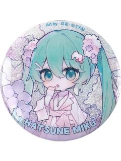 初音未来A-一起去郊游系列初音未来58mm马口铁徽章