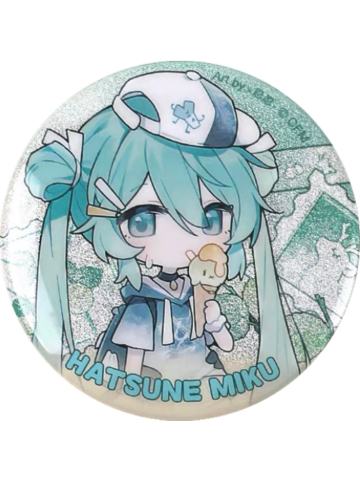 初音未来C-一起去郊游系列初音未来58mm马口铁徽章