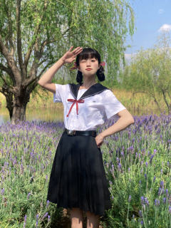 水手领衬衫·夏服套装-资料图