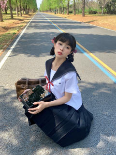 水手领衬衫·夏服套装-资料图