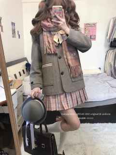 咩咩来信·水手领大衣-资料图