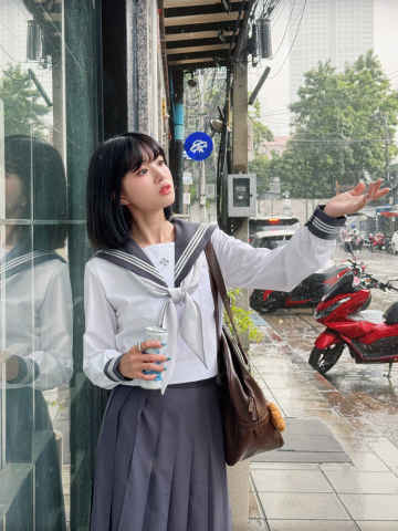 紫灰银·中间服套装