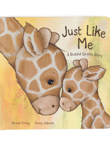 Just Like Me Book and Bashful Giraffe Medium