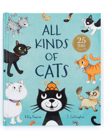 All Kinds of Cats Book and Jellycat Jack Medium