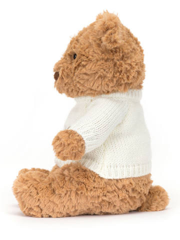 Bartholomew Bear with Personalised Cream Jumper