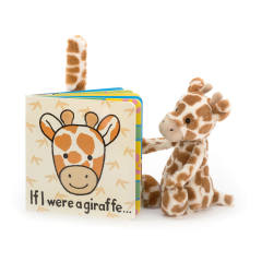 If I Were A Giraffe Book and Bashful Giraffe Small-资料图