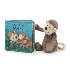 When I Am Sleepy Book and Bashful Monkey Medium-资料图