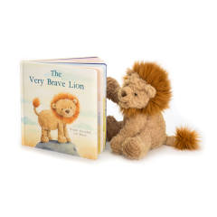 The Very Brave Lion Book and Fuddlewuddle Lion Medium-资料图