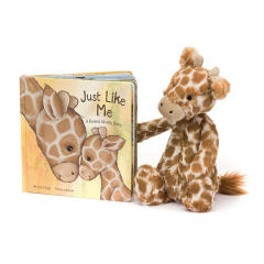 Just Like Me Book and Bashful Giraffe Medium-资料图