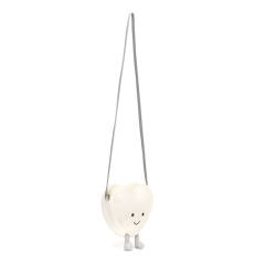 Amuseables Cream Heart Bag-资料图