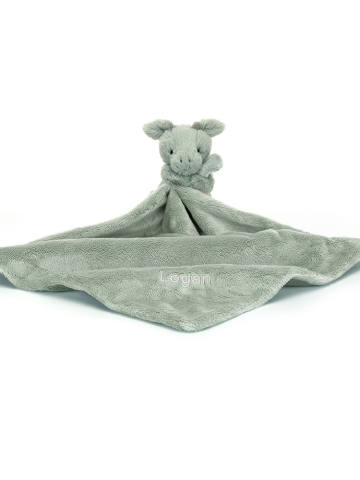 定制刺绣害羞龙安抚巾