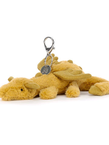 雪龙钥匙扣金色