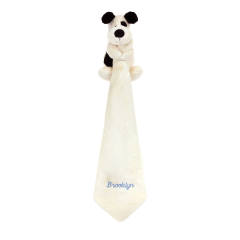 定制刺绣害羞海盗狗安抚巾-资料图