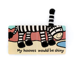 If I Were A Zebra Board Book and Bashful Zebra Medium-资料图