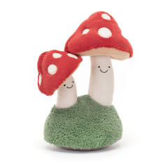 Amuseables Pair of Toadstools