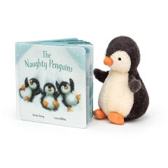 The Naughty Penguins Book and Peanut Penguin Medium-资料图