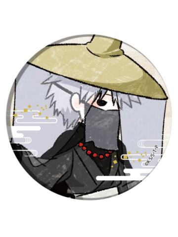 旗木卡卡西-百鬼夜行Q版涂鸦风吧唧