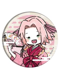 春野樱-百鬼夜行Q版涂鸦风吧唧