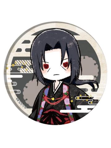 宇智波鼬-百鬼夜行Q版涂鸦风吧唧