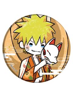 漩涡鸣人-百鬼夜行Q版涂鸦风吧唧