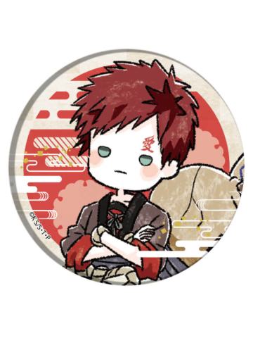 我爱罗-百鬼夜行Q版涂鸦风吧唧