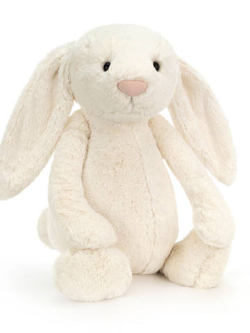 害羞胭脂邦尼兔奶油色-Really Big