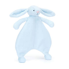 Bashful Bunny Comforter-Baby Blue