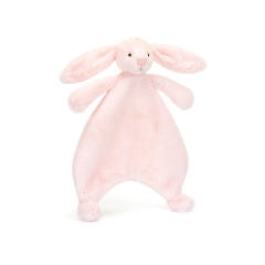 Bashful Bunny Comforter-Baby Pink