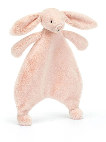 Bashful Bunny Comforter-Blush