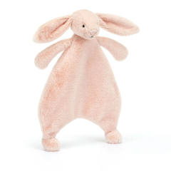 Bashful Bunny Comforter-Blush