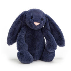 Bashful Navy Bunny-Small