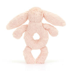 Bashful Bunny Ring Rattle-Blush-资料图