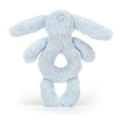 Bashful Bunny Ring Rattle-Baby Blue-资料图