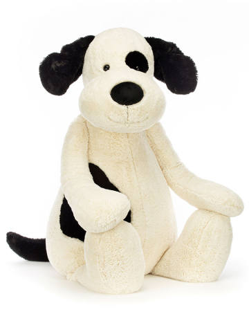 Bashful Black & Cream Puppy-Giant