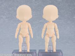 粘土人Doll 腿部零件:粗 杏仁奶色-资料图
