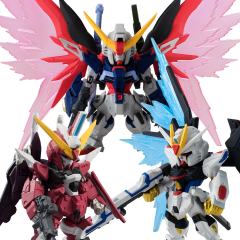 FW Gundam Converge 机动战士高达SEED DESTINY 主角机三件套-资料图