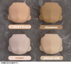 粘土人Doll 腿部零件:粗 杏仁奶色-资料图