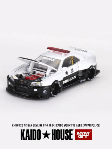 Nissan Skyline GT-R R34 Kaido Works (V2 Aero) Police