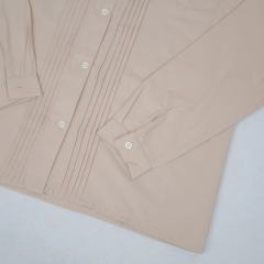 风琴褶衬衫-资料图