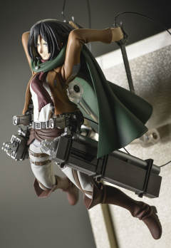 Gekkan Shingeki no Kyojin Koushiki Figure Collection 三笠·阿克曼 Scouting Legion ver.-资料图