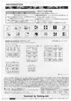HGUC MSM-03 战蟹 MSM-04 龟霸 MSM-07S 后期型魔蟹-资料图