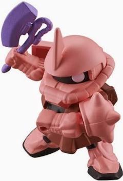 Gashapon Senshi NEXT MS-06S 指挥官用型扎古II 夏亚・阿兹纳布尔机 35th anniversary Real Type color