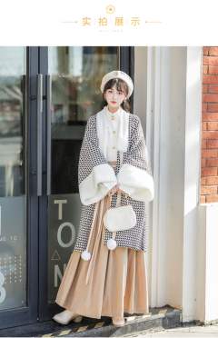 秋冬款女外套齐腰冬季加绒全套-资料图