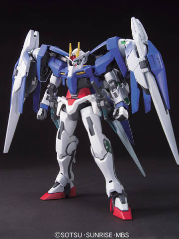 1/100 高达00模型系列 GN-0000+GNR-010 00强化模组 GN-0000 00高达 GNR-010 0强化战机