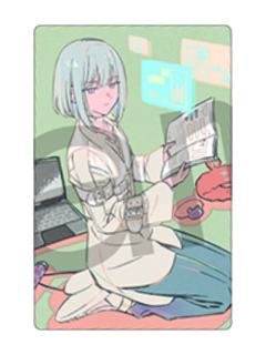 畔川几成-磁带插画小卡