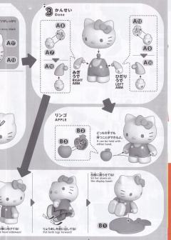 SD CS Hello Kitty 夏亚·阿兹纳布尔 扎古II 配色-资料图