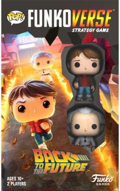 Funkoverse Strategy Game: Back to the Future 100 – Marty McFly & Doc Brown