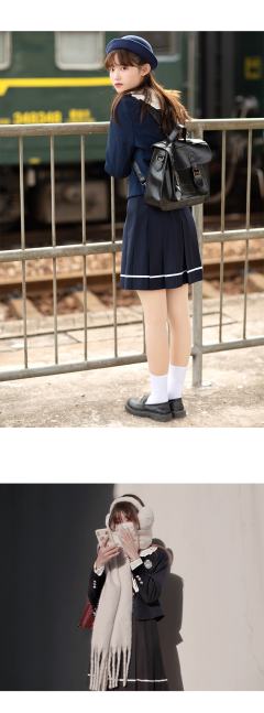 胶印徽章绀色西服-资料图