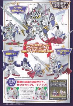 Legend BB SD高达 BB战士 全装备骑士高达-资料图