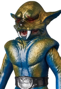 Toei Retro Sofubi Collection 黄金狼男 Middle Size-资料图
